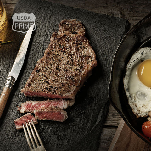 Black Label Strip Loin Steaks - Boneless