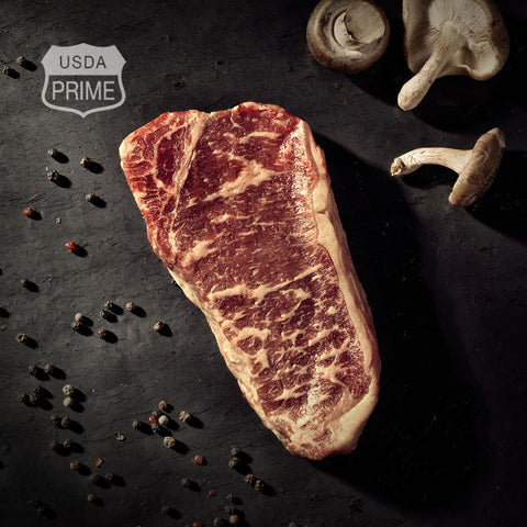 Black Label Strip Loin Steaks - Boneless