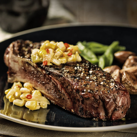 Gold Label Strip Loin Steaks – Bone-in